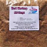 Aquatic Foods Inc. Freeze Dried Red Shrimp Semi Powdered Siftings for Fry, Babies, Small Fish and DIY Fish Food Makers - 1-lb