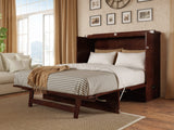 Deerfield Full Murphy Bed Chest In Walnut
