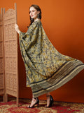 Gosriki Women'S Cotton Blend Printed Straight Kurta With Pant & Dupatta (Bigi Grey-Nw-Gs_Xl_Grey_X-Large),Grey,,B0C9QV7L76