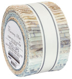 Robert Kaufman Fabrics Artisan Batiks Morning Mist Roll Up Strips