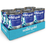 Solid Gold High Protein Wet Dog Food - Barking at The Moon Grain Free with Real Beef - 6Ct/13.2Oz Can