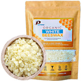 Organic Beeswax Pellets 1LB - USDA Certified, Food-Grade & Pure | Ideal for Candle Making, Skincare, DIY Lotions & Crafts | USA 