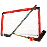 Franklin Sports 36 NHL Hockey Goal with 2 Sticks - Youth Hockey Goal and Stick Set - Official NHL Product