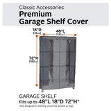 Classic Accessories Premium Garage Shelf Cover 48 Wide