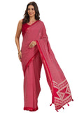 Libas Women17 Georgette Sarees (16277_Red)