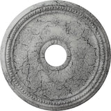 Ekena Millwork CM18DIUWC Diane Ceiling Medallion, 18OD x 3 5/8ID x 1 1/8P (Fits Canopies up to 5 3/8), Hand-Painted Ultra Pure W