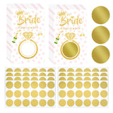 Inknote Scratch Off Stickers Cards Blank Gift Certificates For Diamond Bride Shower Games Party Wedding Shower Ideas Bachelorette Party Scratch Off Cards Tickets 2X3.5 Inches -Like New