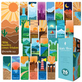 Only Zest 96 Pack Christian Bookmarks with Inspirational Bible Verses, Unique, Vibrant Bible Bookmark, Bulk Christian Gifts for 