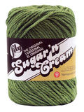Spinrite SugarN Cream Yarn SolidsSage Green,2.5 oz / 70.9 g