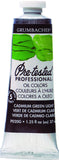 Grumbacher PreTested Oil Paint, 37ml/1.25 oz., Cadmium Green Light (P020G)