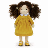 BlissfulPixie Handmade Waldorf Doll - Inka 12, Soft Girl Rag With Cute Stuffed Plush, Ideal First for Babies & Toddlers
