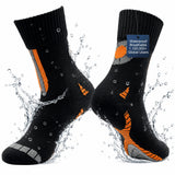 Canyoneering Cycling Waterproof Socks, Randy Sun Unisex Performance MidCalf Sock In Snow Sports Size Medium 1 Pair