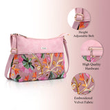 Adisa Women'S Girls Embroided Sling Bag (Sl5152-Pin),Pink,,B0F2GL1NW3