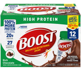 Boost High Protein Balanced Nutritional Drink, Rich Chocolate, Muscle Health & Energy with Protein, Vitamins & Minerals, 25% Les