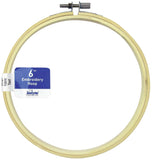 Janlynn Natural Embroidery Hoop