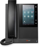 Poly CCX 505 IP Phone - Corded - Corded/Cordless - Bluetooth, Wi-Fi - Desktop, Wall Mountable - Black - 24 x Total Line - VoIP -