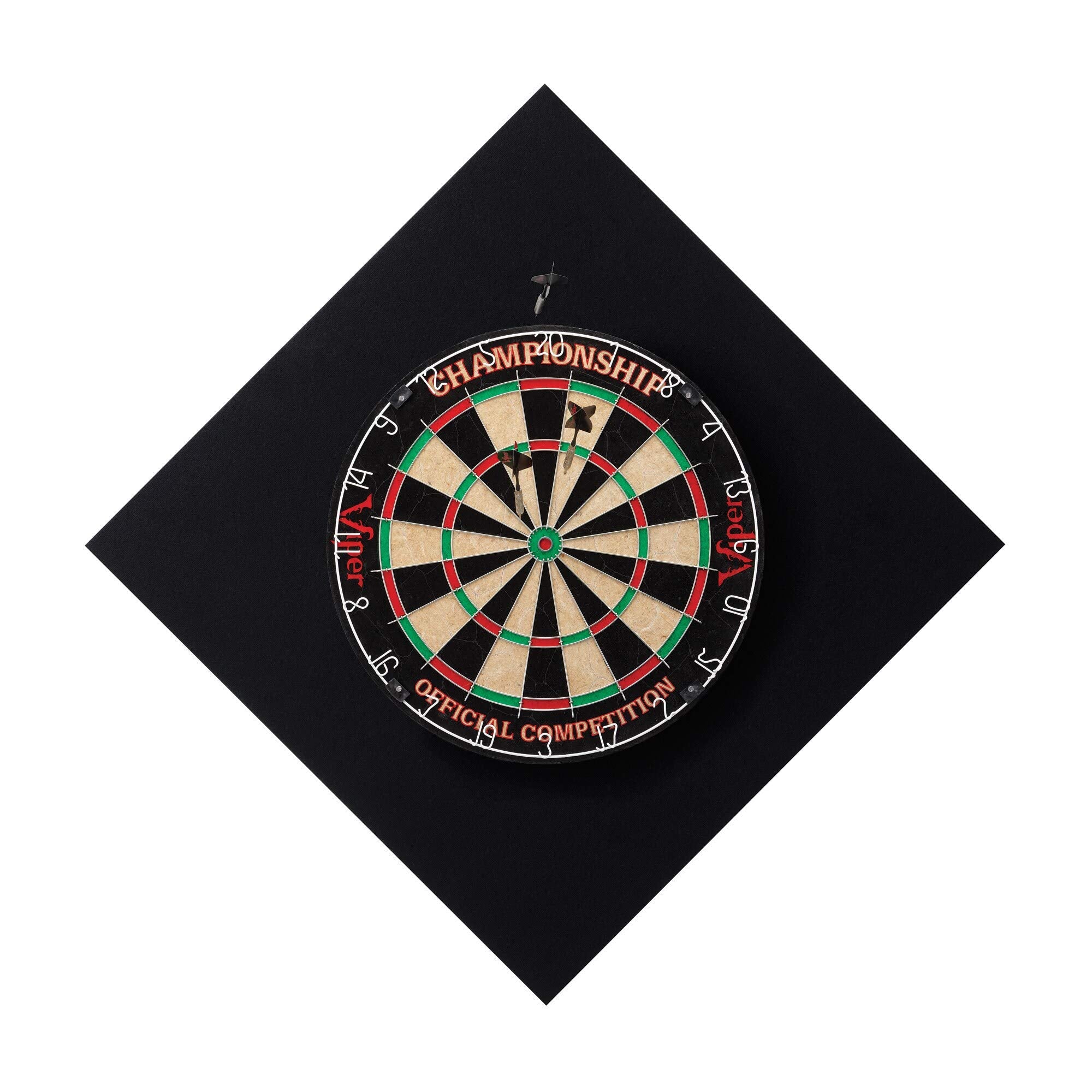 Viper Eva V-Foam Dartboard Surround Wall Protector , Black