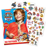 Savvi 50 Paw Patrol Temporary Tattoos: All Characters, SkinSafe Ink, Great for Birthday Parties, Gifts for Boys and Girls Age