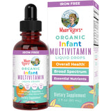 MaryRuth Organics Multivitamin & Multimineral for Infants | USDA Organic | Sugar Free | Liquid Vitamins for Babies 612 Months |