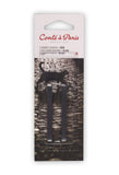 ContParis 2B 2 Count Sketching Crayons, Black, 2.5X.25 inch
