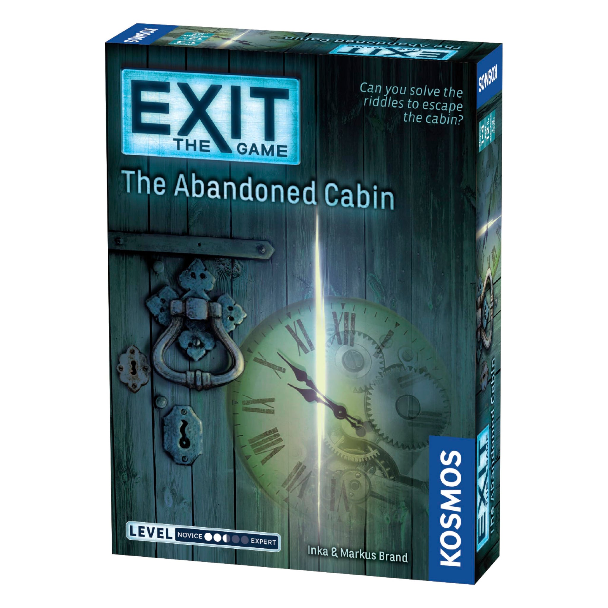 Exit: The Abandoned Cabin | Exit: The Game - A Kosmos Game | Kennerspiel Des Jahres Winner | Family-Friendly, Card-Based At-Home