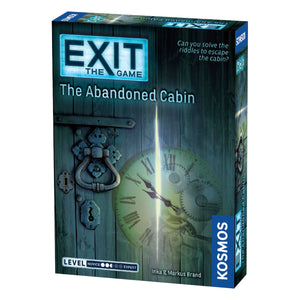 Exit: The Abandoned Cabin | Exit: The Game - A Kosmos Game | Kennerspiel Des Jahres Winner | Family-Friendly, Card-Based At-Home
