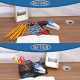 Ludato 2 Pieces Mesh Pen Holder Desk Organizers and Accessories for Desk