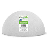 FloraCraft CraftFoM Half Ball 4.7 Inch x 9.6 Inch White