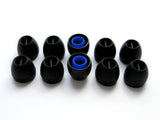 10pcs- (Sn-Sm) Replacement Set Earbuds Eartips Compatible with AKG by Harman: K324P, K321, K330, K340, K374, K375, K390, K391 NC