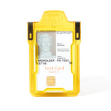 Identity Stronghold Secure Badge Holder Classic, Yellow (IDSH1004001Bylw)