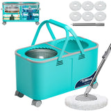 RinseWise EasyUse Gen 2 Mop Bucket, Clean/Dirty Water Separation, Blue