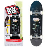 TECH DECK, April Handboard; Authentic Mini Skateboards, Kids Toys for Boys & Girls, Ages 6 and up (Hands Use Only)