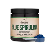 Blue Spirulina Powder - Maximum 35% Phycocyanin Content, Superfood Powder from Blue-Green Algae, Mixes into Smoothies and Protei