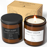 Scented Candles, BOYUJK Candles for Home Scented, Scented Candle Set for Stress Relief and Promote Sleep, Candles Gifts for Wome