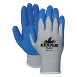 MCR SAFETY GLOVES,SEAMLSS DIP,LGE,BE
