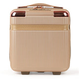 Maycreate Portable Travel Makeup Organiser Password Lock Small Cosmetic Case Mini Suitcase Vanity Box For Makeup Hard Shell Hand