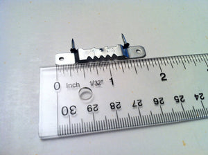 100 Sawtooth Picture Hangers 1 7/8 Inch W/Nails