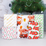 50 Sheets Christmas Tissue Paper Sheets 20x20 Inch - Holiday Snowflake Xmas Gift Wrap - Christmas Wrapping Tissue Paper for Gift