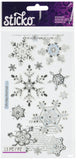 Sticko StickopotamusVellum Snowflakes (13 Piece) SPVM06, sma, OTHER