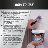 1 Qt Dap 12278 Elastopatch White Pro-Grade Elastomeric Patching Compound