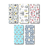 woopme Penguin Bird Magnetic Bookmark for Students Kids Book Lovers Readers Gift Magnetic Page Clips Folding 5 PCs
