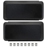 KEWISAUTO Front Bumper Guards Pads for Ford F-150, Black Bumper Inserts Cover Caps for Ford F150 2018 2019 2020 Accessories(2PCS