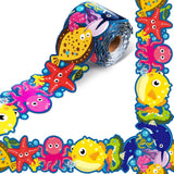 Outus 68 Feet Ocean Bulletin Board Borders Under The Sea Classroom Decorations Sea Summer Bulletin Borders Animal Printed Trim B