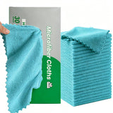 30 Pack Microfiber Cleaning Cloths, Dish Towels for Kitchen, Car, Bathroom
