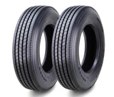GREMAX HD All Steel Radial 215/75R17.5 18-Ply All Position Truck Trailer Tire 135/133M, Set 2 