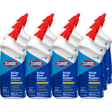 CloroxPro Commercial Solutions, Clorox Manual Toilet Bowl Cleaner with Bleach, Automatic Toilet Cleaner, Fresh Scent, 24 Ounces 