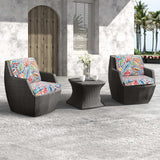 JMGBird Outdoor Cushion Tufted Pillow, Deep Seat Outdoor Chair Cushion Set 22x22 Patio Cushions for Outdoor Furniture