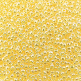 Creamy Yellow Ceylon Miyuki 11/0 rocailles Glass Seed Beads 24 Grams