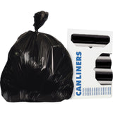 AccuFit H6045TKR01 Can LIner, Accufit, 23 Gal., 9mil, 30Inch x45Inch, 10RL/CT, Black