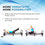 AeroPilates Pull-Up Bar - Pilates Exercise Bars - Pilates Accessories for AeroPilates Reformers - Pilates Workout for Home Gym W